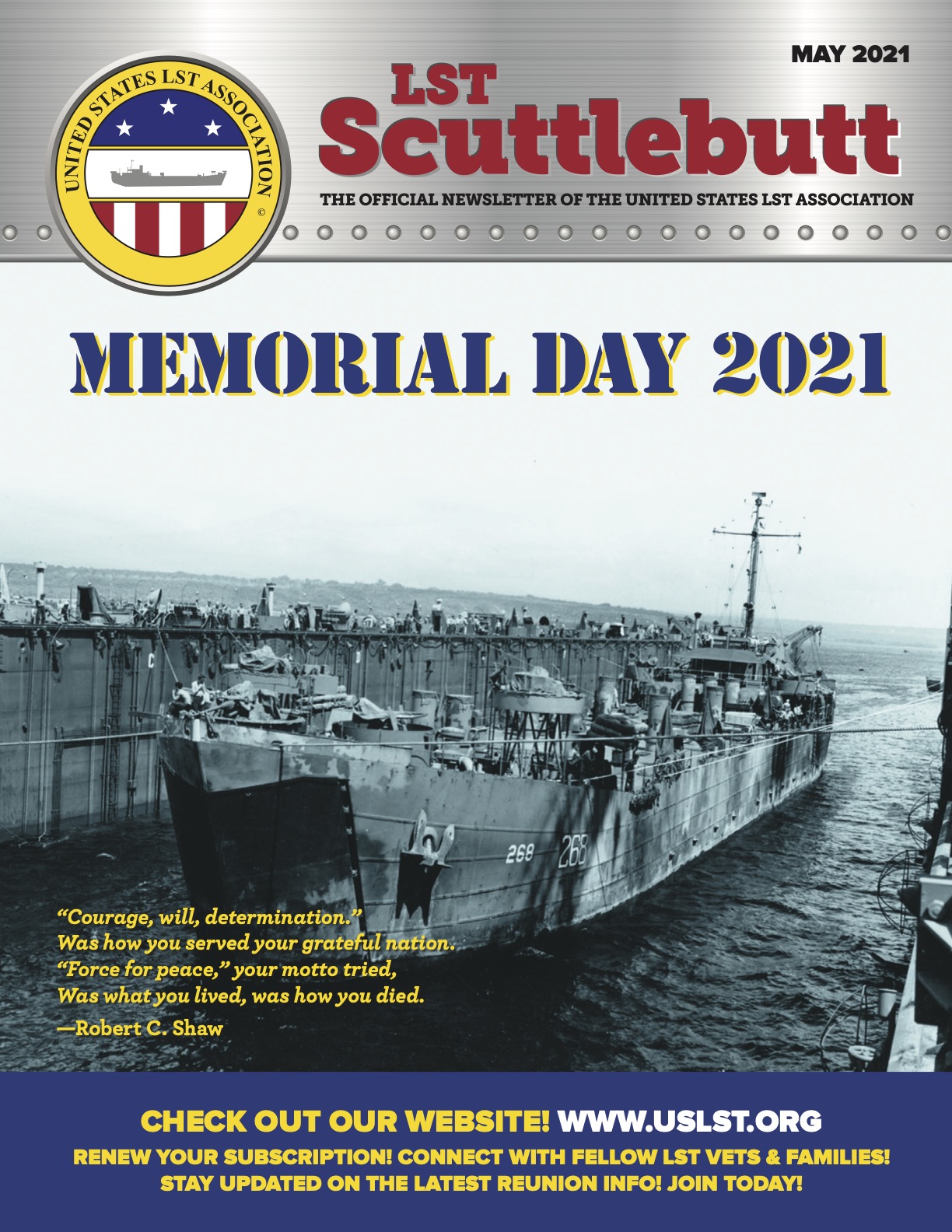 Scuttlebutt Issue 27 May 2021 COVER